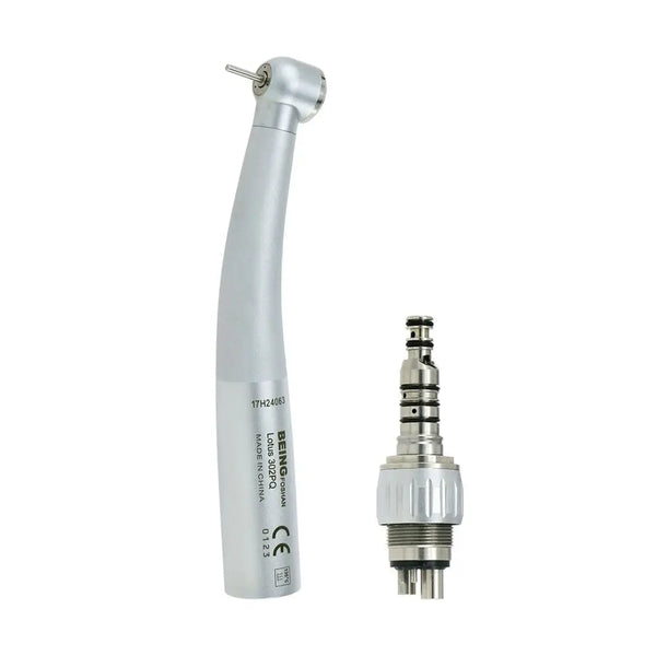 BEING Dental High Speed Handpiece Turbine Fiber Optic Fit Compatible KaVo Coupler 4/6Hole Surgical Handpiece 302PQ-K 302PBQ-K